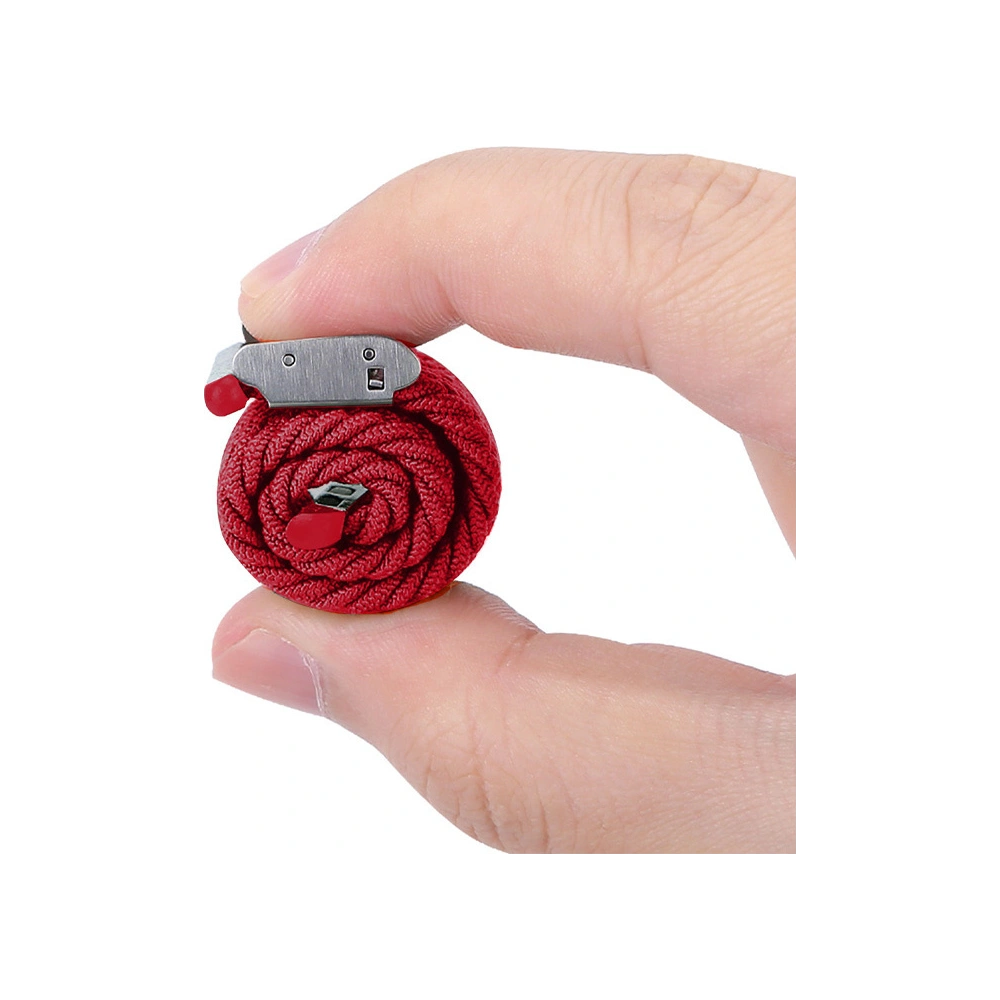 Pasek Crong Wave Band Apple Watch 4/5/6/7/SE/8/9/Ultra 44/45/49mm (czerwony)