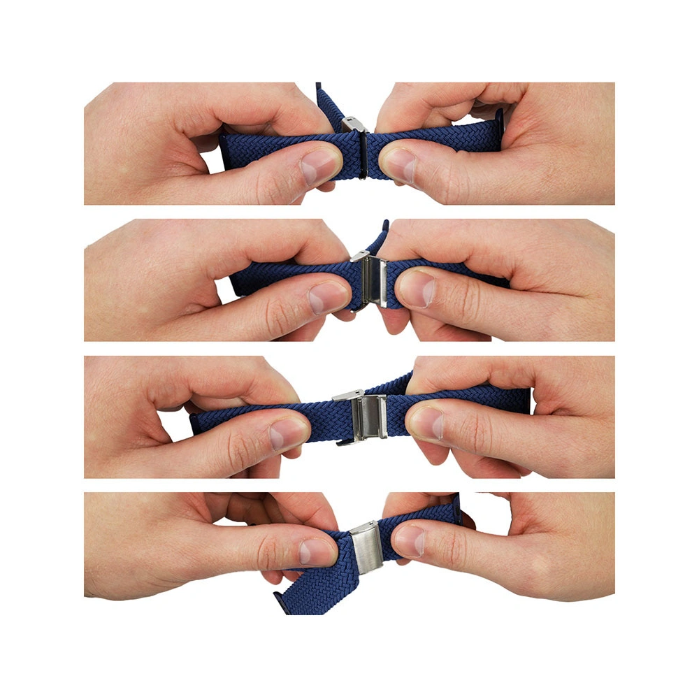 Pasek Crong Wave Band Apple Watch 4/5/6/7/SE/8/9/Ultra 44/45/49mm (czerwony)