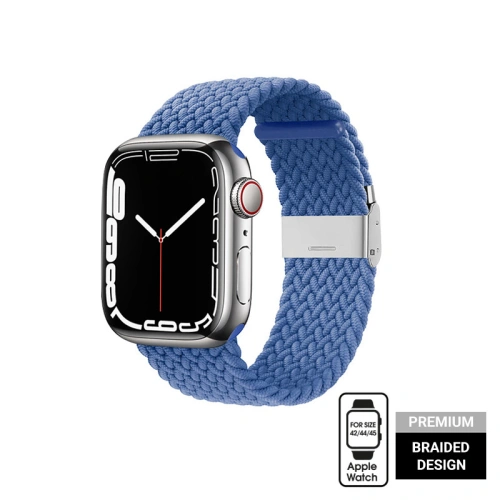 Kup Pásek Crong Wave Band Apple Watch 4/5/6/7/SE/8/9/Ultra 44/45/49mm (modrý) - CRG428 - {ean13} - Sklep Home Screen