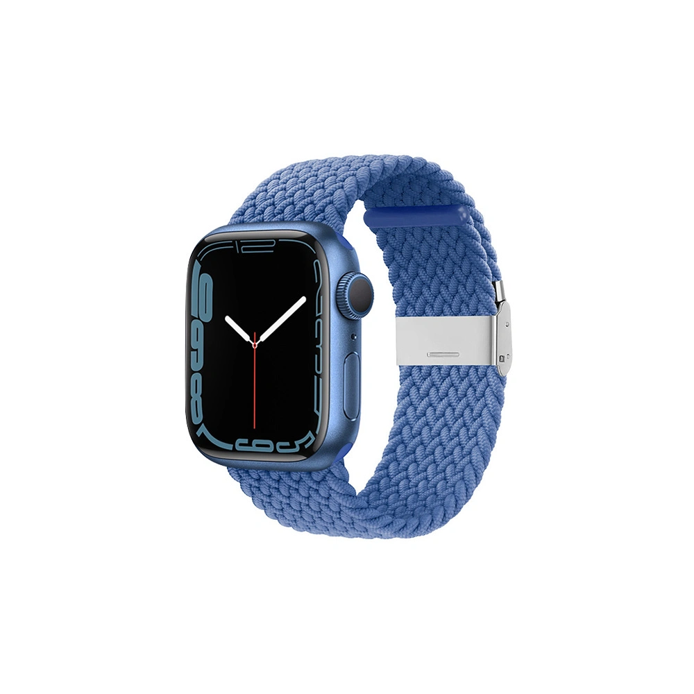 Pasek Crong Wave Band Apple Watch 4/5/6/7/SE/8/9/Ultra 44/45/49mm (niebieski)