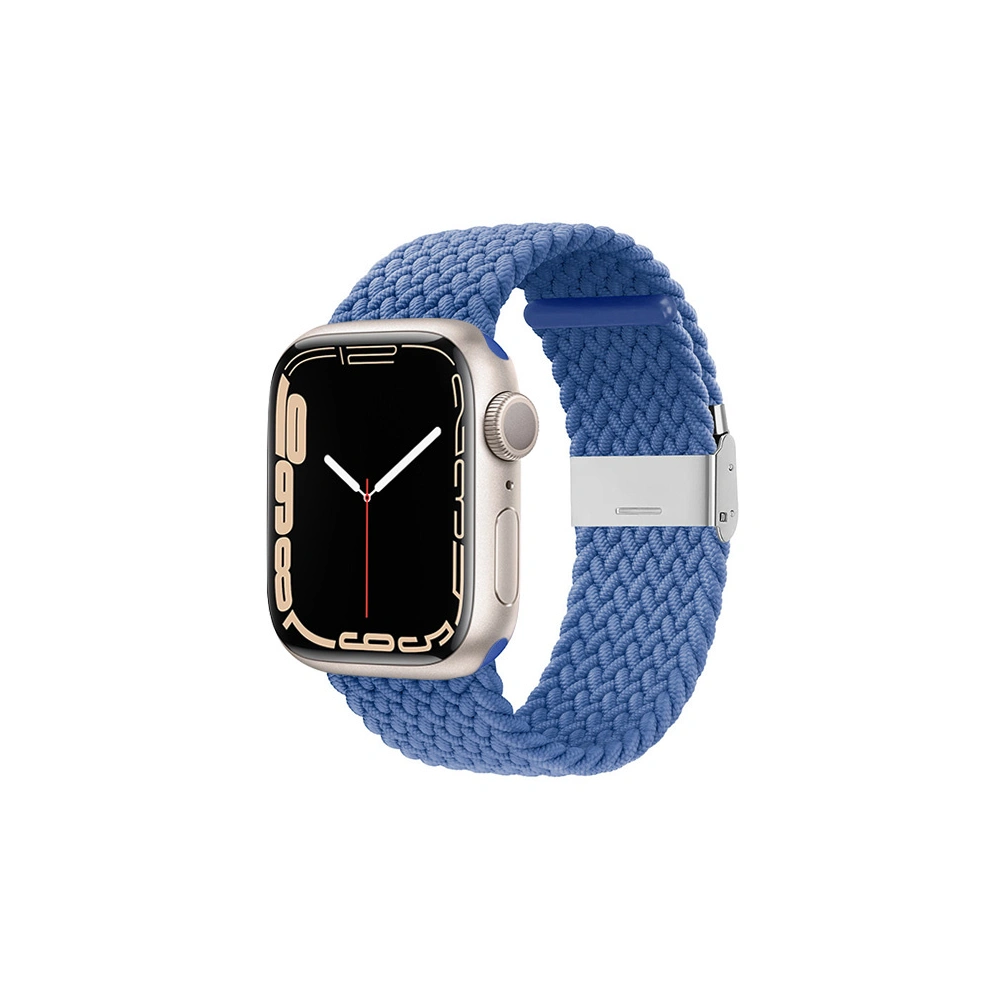 Pasek Crong Wave Band Apple Watch 4/5/6/7/SE/8/9/Ultra 44/45/49mm (niebieski)