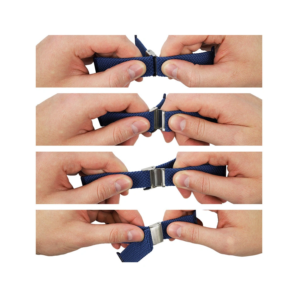 Pasek Crong Wave Band Apple Watch 4/5/6/7/SE/8/9/Ultra 44/45/49mm (niebieski)