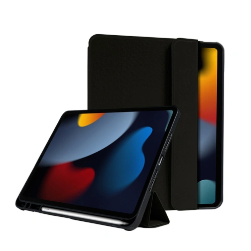 Kup Etui Crong FlexFolio Apple iPad 10.2 2019/2020/2021 (7., 8. a 9. generace) Držák na tužku (černý) - CRG431 - {ean13} - Sklep Home Screen