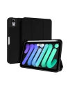 Etui Crong FlexFolio Apple iPad mini 2021 (6. generációs) / iPad mini 8.3" 2024 7gen Ceruza tartó (fekete)