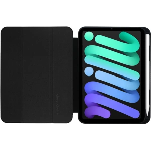 Kup Etui Crong FlexFolio Apple iPad mini 2021 (6. generacji) / iPad mini 8.3" 2024 (7. generacji) Pencil holder (czarny) - CRG432 - {ean13} - Sklep Home Screen