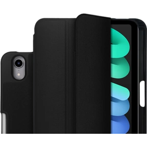 Kup Etui Crong FlexFolio Apple iPad mini 2021 (6. generációs) / iPad mini 8.3" 2024 7gen Ceruza tartó (fekete) - CRG432 - {ean13} - Sklep Home Screen