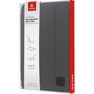 Kup Etui Crong FlexFolio Apple iPad mini 2021 (6. generációs) / iPad mini 8.3" 2024 7gen Ceruza tartó (fekete) - CRG432 - {ean13} - Sklep Home Screen