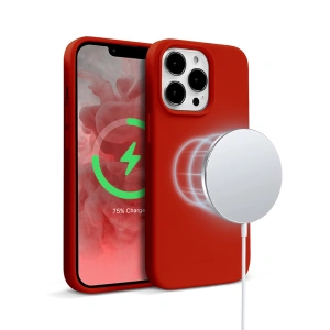 Kup Etui Crong Color Cover Magnetic MagSafe Apple iPhone 13 Pro (czerwony) - CRG434 - {ean13} - Sklep Home Screen