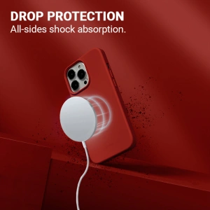 Kup Case Crong Color Cover Magnetic MagSafe für Apple iPhone 13 Pro (rot) - CRG434 - {ean13} - Sklep Home Screen