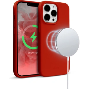 Buy Crong Color Cover Magnetic MagSafe Apple iPhone 13 Pro Max (red) - CRG435 - {ean13} - Home Screen Store Europe
