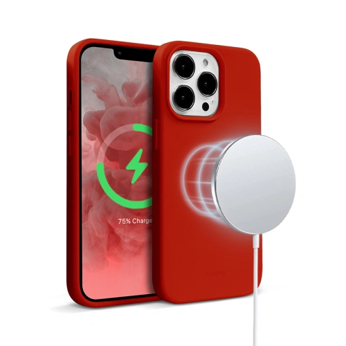 Kup Etui Crong színes borító Magnetic MagSafe Apple iPhone 13 Pro Max (piros) - CRG435 - {ean13} - Sklep Home Screen