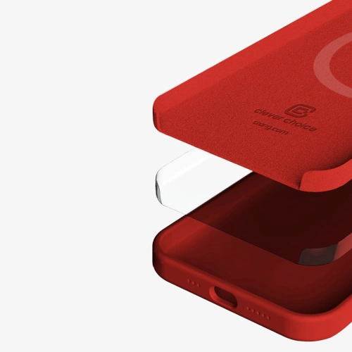 Kup Etui Crong színű borító Magnetic MagSafe Apple iPhone 13 mini (piros) - CRG439 - {ean13} - Sklep Home Screen