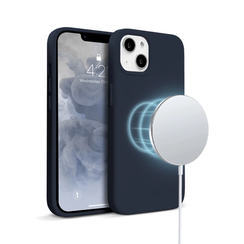 Kup Case Crong Color Cover Magnetic MagSafe Apple iPhone 13 mini (dunkelblau) - CRG440 - {ean13} - Sklep Home Screen