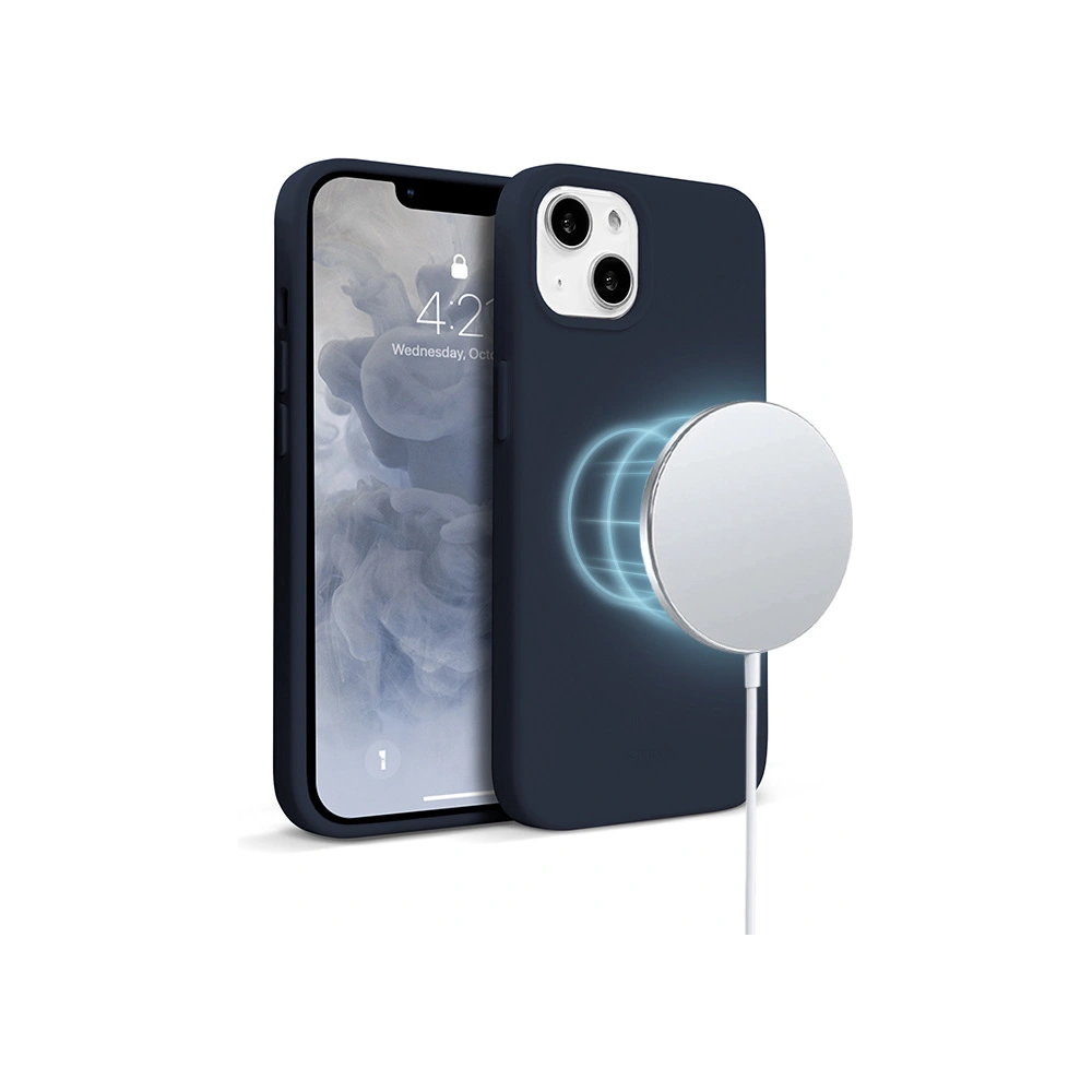 Etui Crong Color Cover Magnetic MagSafe Apple iPhone 13 mini (granatowy)