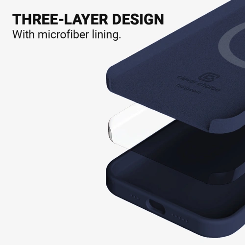 Buy Crong Color Cover Magnetic MagSafe Apple iPhone 13 mini (navy blue) - CRG440 - {ean13} - Home Screen Store Europe