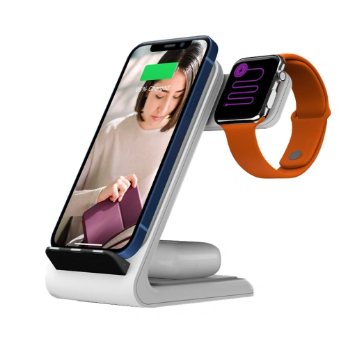 Kup Încărcător wireless STM ChargeTree Swing 3 în 1 pentru Apple iPhone, AirPods și Watch (alb) - STM31 - {ean13} - Sklep Home Screen