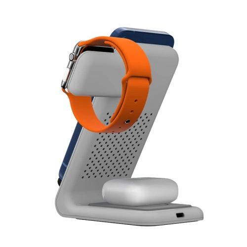 Kup Bezdrátová nabíječka STM ChargeTree Swing 3w1 pro Apple iPhone, AirPods a Watch (bílá) - STM31 - {ean13} - Sklep Home Screen