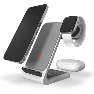 Kup Ładowarka bezprzewodowa STM ChargeTree Swing 3w1 do Apple iPhone, AirPods i Watch (biały) - STM31 - {ean13} - Sklep Home Screen