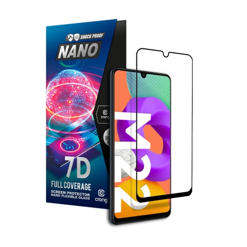 Kup Sticlă hibridă Crong 7D Nano Flexible Glass Samsung Galaxy M22 - CRG441 - {ean13} - Sklep Home Screen