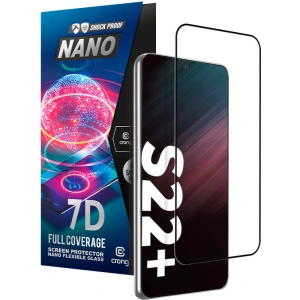 Buy Crong 7D Nano Flexible Glass Samsung Galaxy S22+ Plus - CRG445 - {ean13} - Home Screen Store Europe