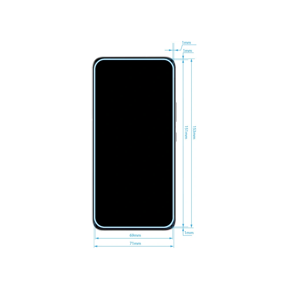 Szkło hybrydowe Crong 7D Nano Flexible Glass Samsung Galaxy S22+ Plus