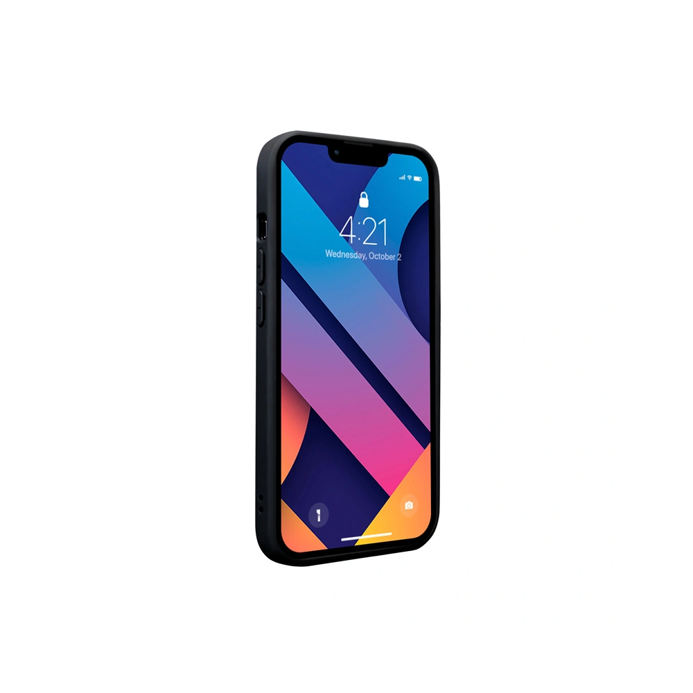 Etui Crong Clear Cover Apple iPhone 13 Pro (czarny)