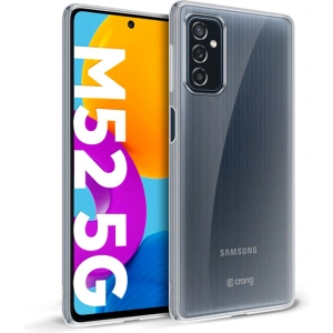 Case Crong Crystal Slim Cover Samsung Galaxy M52 5G (transparent)