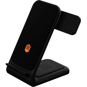 Kup Ładowarka bezprzewodowa STM ChargeTree Swing 3w1 do Apple iPhone, AirPods i Watch (czarny) - STM32 - {ean13} - Sklep Home Screen