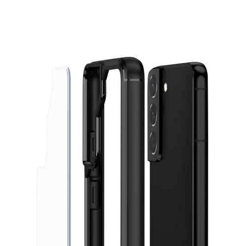 Kup Case Crong Hybrid Clear Cover Samsung Galaxy S22 (schwarz) - CRG467 - {ean13} - Sklep Home Screen