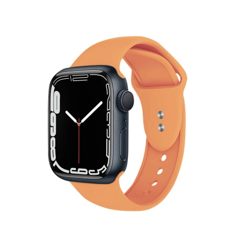 Kup Pasek Crong Liquid Apple Watch 4/5/6/7/SE/8/9/10 40/41/42mm (oranžový) - CRG473 - {ean13} - Sklep Home Screen