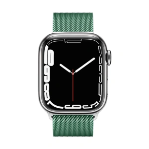 Kup Bransoleta Crong Milano Steel Apple Watch 4/5/6/7/SE/8/9/Ultra 44/45/49mm (grün) - CRG478 - {ean13} - Sklep Home Screen