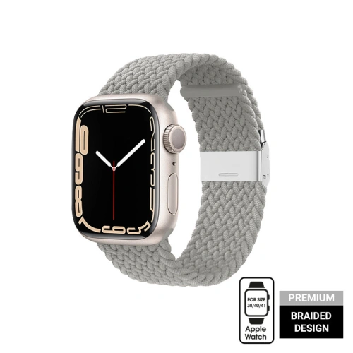 Kup Pasek Crong Wave Band Apple Watch 4/5/6/7/SE/8/9/10 40/41/42mm (világosszürke) - CRG484 - {ean13} - Sklep Home Screen
