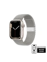Pasek Crong Wave Band Apple Watch 4/5/6/7/SE/8/9/10 40/41/42mm (világosszürke)