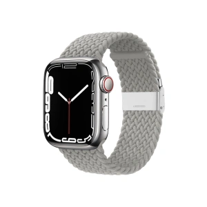 Kup Crong Wave Band Apple Watch 4/5/6/7/SE/8/9/Ultra 44/45/49mm (hellgrau) - CRG485 - {ean13} - Sklep Home Screen