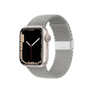 Kup Crong Wave Band Apple Watch 4/5/6/7/SE/8/9/Ultra 44/45/49mm (hellgrau) - CRG485 - {ean13} - Sklep Home Screen