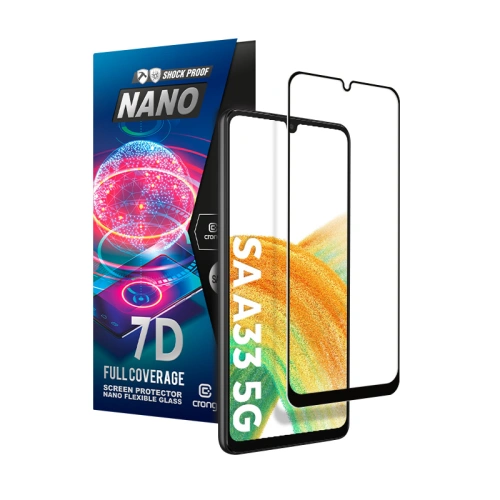 Kup Hibrid üveg Crong 7D Nano Rugalmas Üveg Samsung Galaxy A33 5G - CRG486 - {ean13} - Sklep Home Screen
