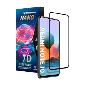 Kup Hybriertes Glas Crong 7D Nano Flexibles Glas Xiaomi Redmi Note 10 5G - CRG488 - {ean13} - Sklep Home Screen