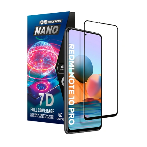 Kup Hybriční sklo Crong 7D Nano Flexibilní sklo Xiaomi Redmi Note 10 Pro - CRG489 - {ean13} - Sklep Home Screen