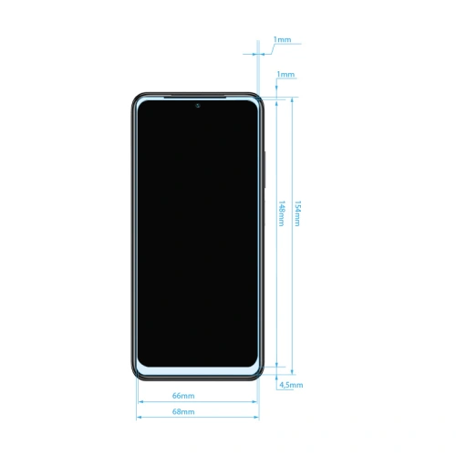Kup Hibrid üveg Crong 7D Nano Rugalmas Üveg Xiaomi Redmi Note 10S - CRG490 - {ean13} - Sklep Home Screen