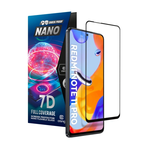 Kup Hybridní sklo Crong 7D Nano Flexible Glass Xiaomi Redmi Note 11 Pro 5G - CRG491 - {ean13} - Sklep Home Screen