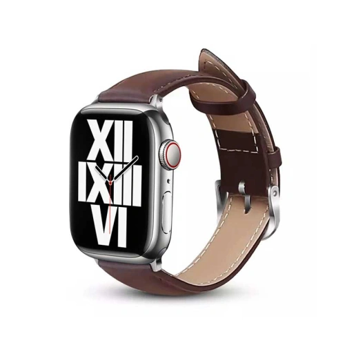 Buy Belt Crong Noble Band Apple Watch 4/5/6/7/SE/8/9/10 40/41/42mm (Espresso) - CRG493 - {ean13} - Home Screen Store Europe