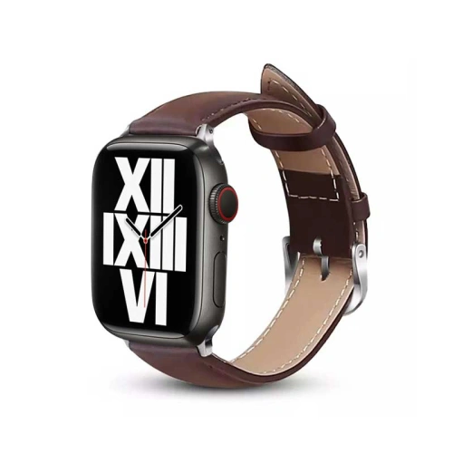 Buy Belt Crong Noble Band Apple Watch 4/5/6/7/SE/8/9/10 40/41/42mm (Espresso) - CRG493 - {ean13} - Home Screen Store Europe