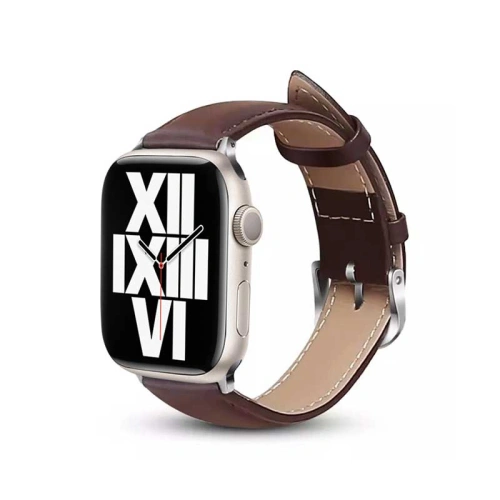 Buy Belt Crong Noble Band Apple Watch 4/5/6/7/SE/8/9/10 40/41/42mm (Espresso) - CRG493 - {ean13} - Home Screen Store Europe