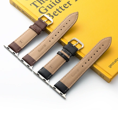 Buy Belt Crong Noble Band Apple Watch 4/5/6/7/SE/8/9/10 40/41/42mm (Espresso) - CRG493 - {ean13} - Home Screen Store Europe