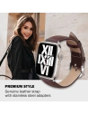 Kup Crong Noble Band Apple Watch 4/5/6/7/SE/8/9/10 40/41/42mm (Espresso) - CRG493 - {ean13} - Sklep Home Screen