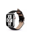 Crong Noble Band Apple Watch 4/5/6/7/SE/8/9/10 40/41/42mm (Schwarz Noir)