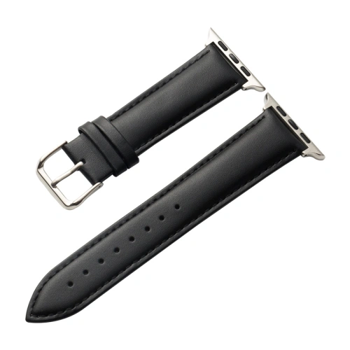 Kup Crong Noble Band Apple Watch 4/5/6/7/SE/8/9/10 40/41/42mm (Schwarz Noir) - CRG495 - {ean13} - Sklep Home Screen