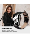 Kup Crong Noble Band Apple Watch 4/5/6/7/SE/8/9/10 40/41/42mm (Schwarz Noir) - CRG495 - {ean13} - Sklep Home Screen