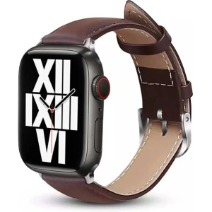 Kup Band Crong Noble Band Apple Watch 4/5/6/7/SE/8/9/Ultra 44/45/49mm (Espresso) - CRG496 - {ean13} - Sklep Home Screen