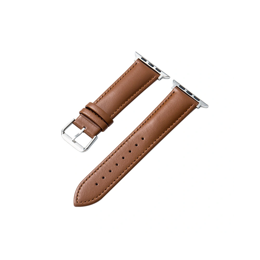 Pasek Crong Noble Band Apple Watch 4/5/6/7/SE/8/9/Ultra 44/45/49mm (Mokka)